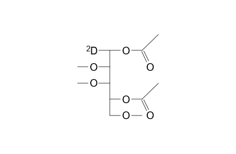 D-ribitol, 1-deutero-2,3,5-tri-O-methyl-, diacetate