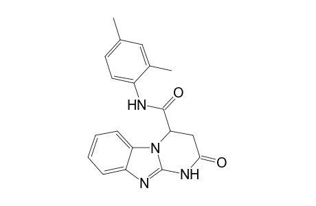 2-Oxo-N-(2,4-dimethylphenyl)-1,2,3,4-tetrahydropyrimido[1,2-a]benzimidazole-4-carboxamide