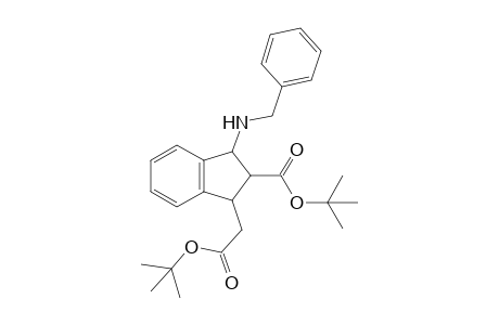 t-Butyl 1-(benzylamino)-3-[(t-butoxycarbonyl)methyl]-2-indanecarboxylate