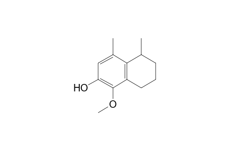 5-Methoxy-1,8-dimethyltetralin-6-ol