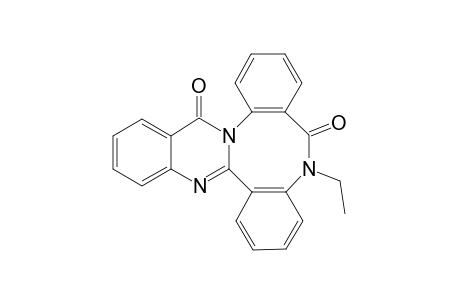 N-Ethyldibenzo[3,4:7,8][1,5]diazocino[6,5-b']quinazolin-5,16-dione