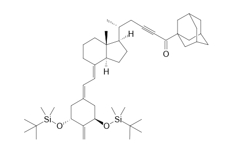 25-(1-Adamantyl)-1a-hydroxy-2-methylidene-25-oxo-23,23,24,24-tetradehydro-19,26,27-trinorvitamin D3 1,3-Bis-(tert-butyldimethylsilyl)Ether