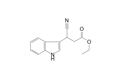 3-Cyano-3-(1H-indol-3-yl)-propionic acid ethyl ester