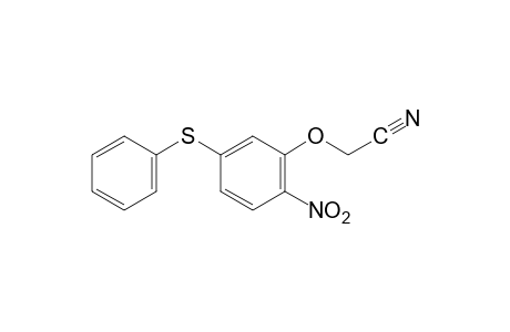 [2-nitro-5-(phenylthio)phenoxy]acetonitrile