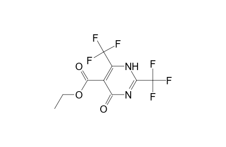 4-keto-2,6-bis(trifluoromethyl)-1H-pyrimidine-5-carboxylic acid ethyl ester