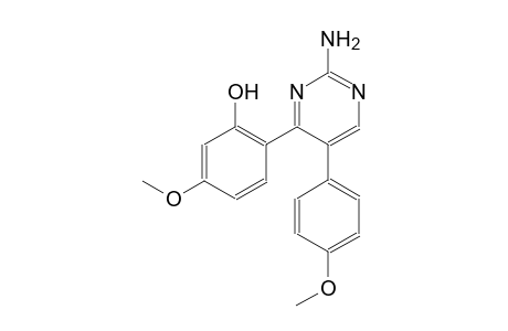 phenol, 2-[2-amino-5-(4-methoxyphenyl)-4-pyrimidinyl]-5-methoxy-