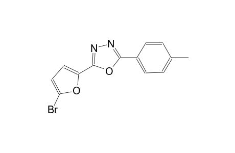 2-(5-bromo-2-furyl)-5-(4-methylphenyl)-1,3,4-oxadiazole