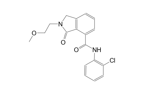 1H-isoindole-4-carboxamide, N-(2-chlorophenyl)-2,3-dihydro-2-(2-methoxyethyl)-3-oxo-