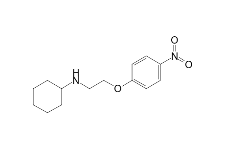 N-[2-(4-Nitrophenoxy)ethyl]cyclohexanamine