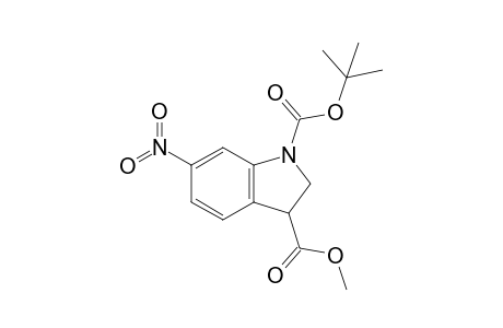 1-O-tert-butyl 3-O-methyl 6-nitro-2,3-dihydroindole-1,3-dicarboxylate