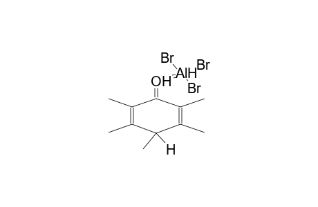 1,2,3,5,6-PENTAMETHYL-2,5-CYCLOHEXADIEN-4-ONE-ALUMINIUM TRIBROMIDECOMPLEX