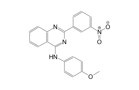 N-(4-methoxyphenyl)-2-(3-nitrophenyl)-4-quinazolinamine