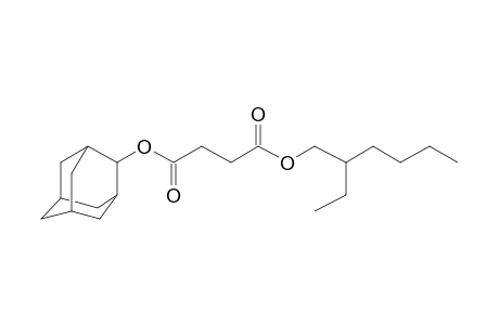 Succinic acid, 2-ethylhexyl adamant-2-yl ester