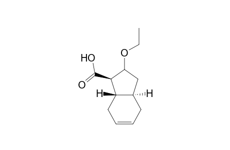 (+-)(7R,8R,S) trans-8-Ethoxybicyclo[4.3.0]-3-nonene-7-carboxylic acid