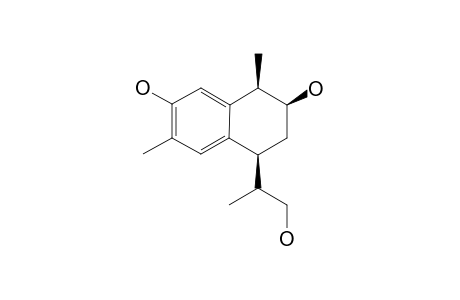 REL-(-)-(7S,9S,10S)-3,9,12-TRIHYDROXY-CALAMENENE