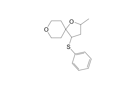 anti-(2RS,4RS)-2-Methyl-4-(phenylsulfanyl)-1,8-dioxaspiro[4,5]decane