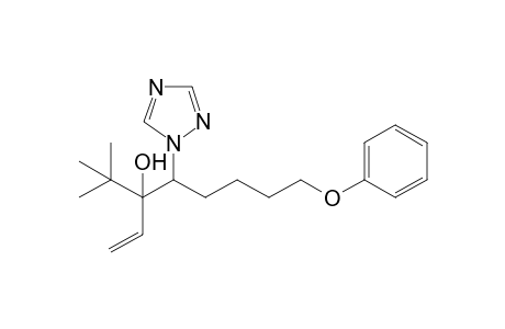 1H-1,2,4-Triazole-1-ethanol, alpha-(1,1-dimethylethyl)-alpha-ethenyl-beta-(4-phenoxybutyl)-