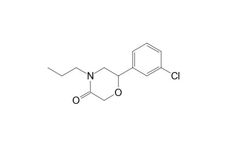 6-(3-Chlorophenyl)-4-n-propylmorpholin-3-one