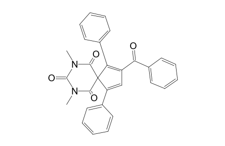 2-Benzoyl-7,9-dimethyl-1,4-diphenyl-7,9-diazaspiro[4.5]deca-1,3-diene-6,8,10-trione