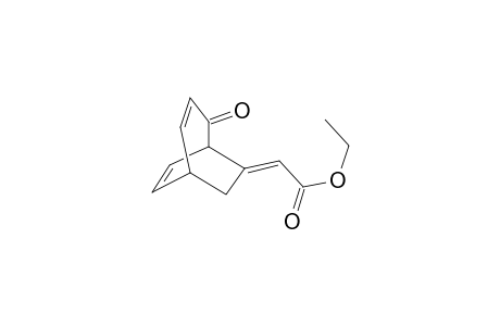 (E)-10-[(Ethoxycarbonyl)methylene]bicyclo[3.2.2]nona-3,6-dien-2-one isomer