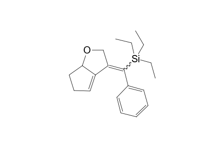 (E/Z)-((6,6a-Dihydro-2H-cyclopenta[b]furan-3(5H)-ylidene)(phenyl)methyl)triethylsilane