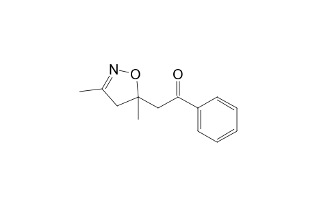 3,5-Dimethyl-5-phenacyl-2-isoxazoline