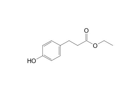 p-hydroxyhydrocinnamic acid, ethyl ester