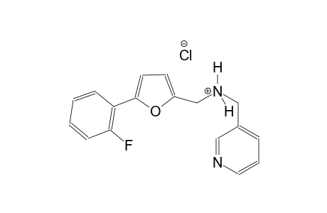 3-pyridinemethanaminium, N-[[5-(2-fluorophenyl)-2-furanyl]methyl]-, chloride