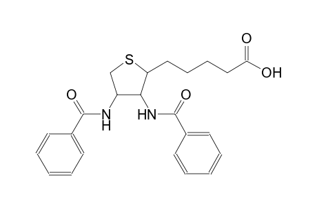 2-thiophenepentanoic acid, 3,4-bis(benzoylamino)tetrahydro-, (2R,3R,4S)-