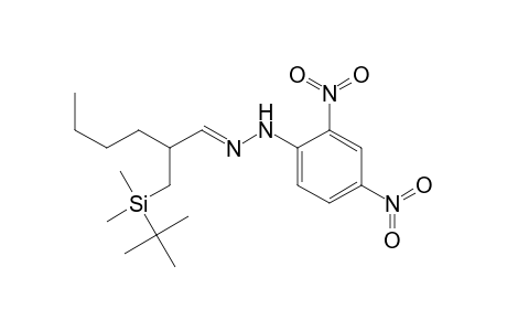 1-[(t-butyl)dimethylsilyl]-2-{[(2',4'-dinitrophenylamino)imino]methyl}hexane