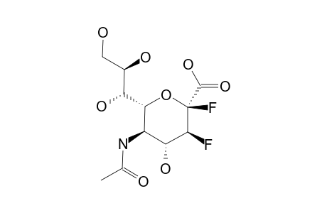 5-ACETAMIDO-3,5-DIDEOXY-2,3-DIFLUORO-D-ERYTHRO-BETA-L-MANNO-2-NONULOPYRANOSONIC-ACID