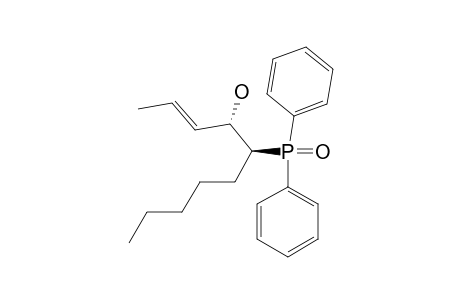 ANTI-(4RS,5SR)-(E)-5-DIPHENYLPHOSPHINOYLDEC-2-EN-4-OL