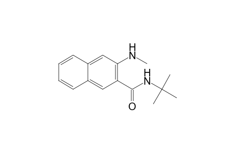 3-(N-tert-Butylcarbamoyl)-2-(methylamino)naphthalene