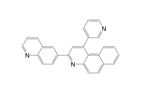1-(3-pyridyl)-3-(6-quinolyl)benzo[f]quinoline
