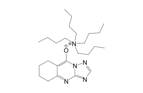 tetrabutylazanium; 5,6,7,8-tetrahydro-[1,2,4]triazolo[5,1-b]quinazolin-9-olate
