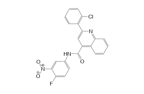 2-(2-chlorophenyl)-N-(4-fluoro-3-nitrophenyl)-4-quinolinecarboxamide