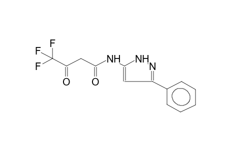 N-(5-PHENYL-3-PYRAZOLYL)TRIFLUOROACETOACETAMIDE