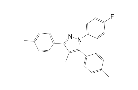 1-(4-fluorophenyl)-4-methyl-3,5-bis(4-methylphenyl)-1H-pyrazole