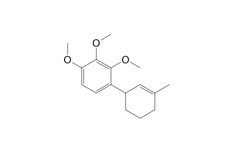 11-[3'-Methyl-2'-cyclohexen-1'-yl)-2,3,4-trimethoxybenzene
