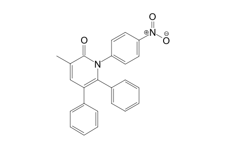 3-Methyl-1-(4-nitrophenyl)-5,6-diphenylpyridin-2(1H)-one