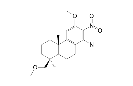 12,19-dimethoxy-13-nitropodocarpa-8,11,13-trien-14-amine