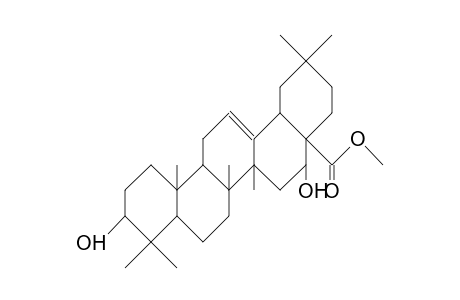 3b,16a-Dihydroxy-olean-12-en-28-oic acid, methyl ester