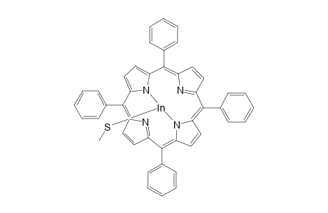 Indium, (methanethiolato)[5,10,15,20-tetraphenyl-21H,23H-porphinato(2-)-N21,N 22,N23,N24]-, (SP-5-12)-