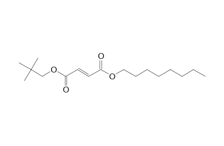 Fumaric acid, neopentyl octyl ester