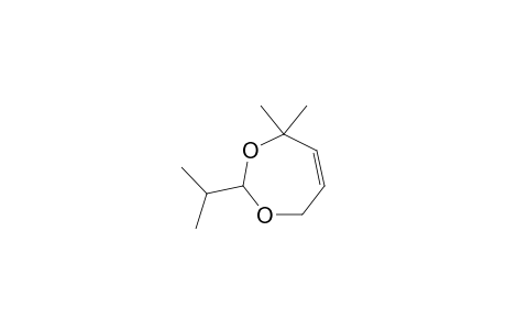 2-Isopropyl-4,4-dimethyl-1,3-dioxa-5-cycloheptene