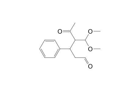 4-Dimethoxymethyl-3-phenyl-5-oxohexanal