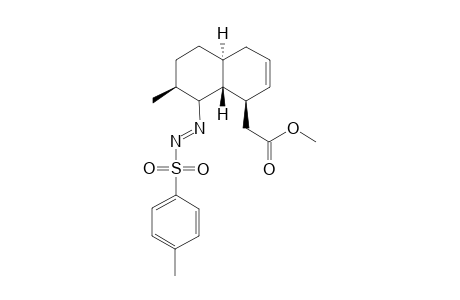 Methyl (2'SR,4a'SR,8'RS,8a'RS)-2-(2'-Methyl-1'-(tosylhydrazono)-1',2',3',4',4a',5',8',8a'-octahydronaphthalen-8'-yl)acetate
