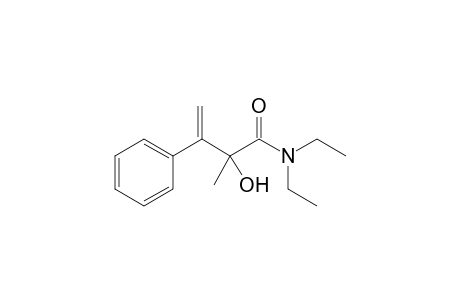 N,N-Diethyl-2-hydroxy-2-methyl-3-phenylbut-3-enamide