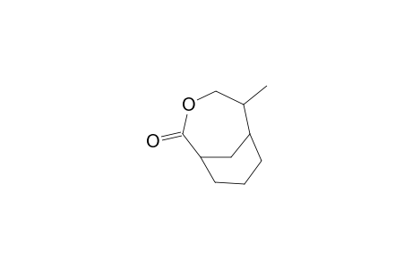 3-Oxabicyclo[4.3.1]decan-2-one, 5-methyl-, endo-(.+-.)-