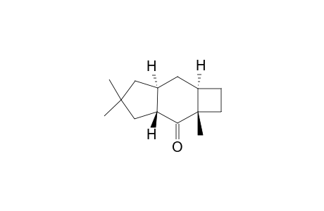rel-(2aS,3aR,6aR,7aS)-5,5,7a-trimethyl-decahydro-cyclobuta[f]inden-3-one